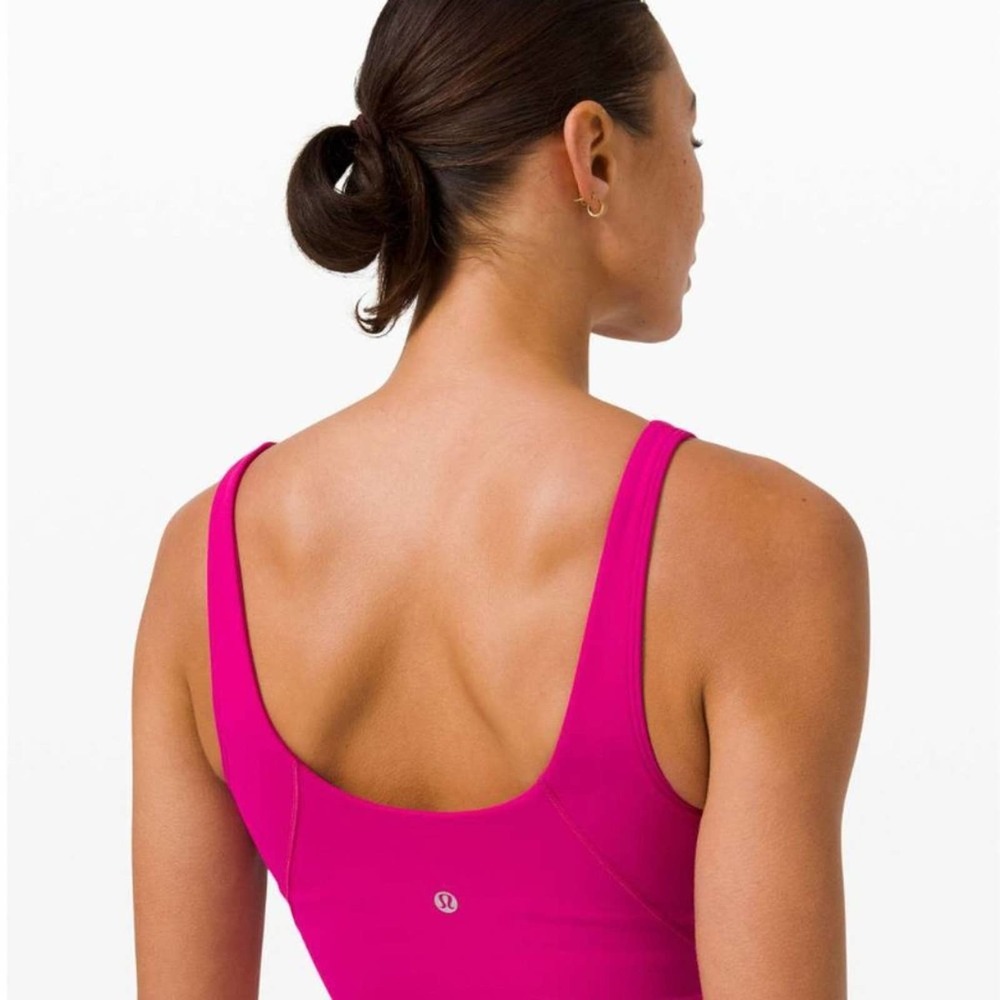 NWT Ripened Raspberry lululemon Align Tank with OG Straps - Picture 10 of 12